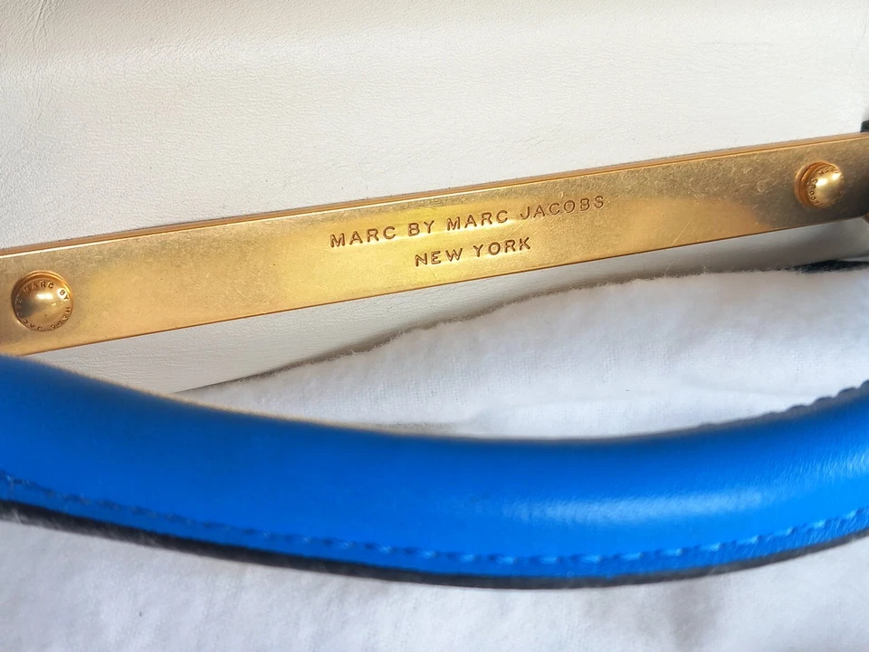 Marc by Marc Jacobs Handbag Top Handle Goodbye Columbus. Dustbag &  Receipt. - Image 2 of 4