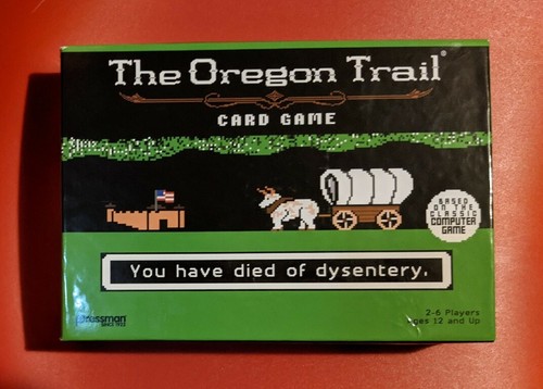 The Oregon Trail Card Game * VERSIÓN EXCLUSIVA OBJETIVO * por Pressman COLECCIONABLE - Imagen 3 de 5