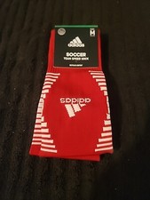 ADIDAS Soccer Team Speed Sock Unisex Men's 5-8.5/Women's 5-9.5 Red Youth 4y-6y