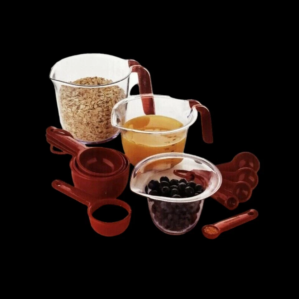 KitchenAid Measuring Set Includes Measuring Cups and Spoons Red Lot Brand New - Image 4 of 4