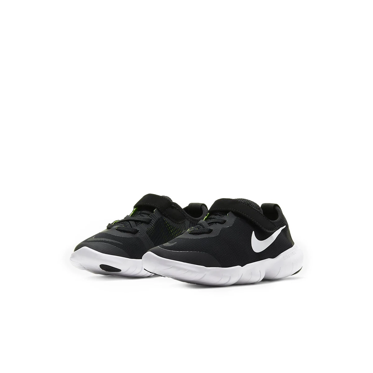 Nike Free RN 5.0 2020 PSV Black White Kids Preschool Running Shoes CJ2078 002