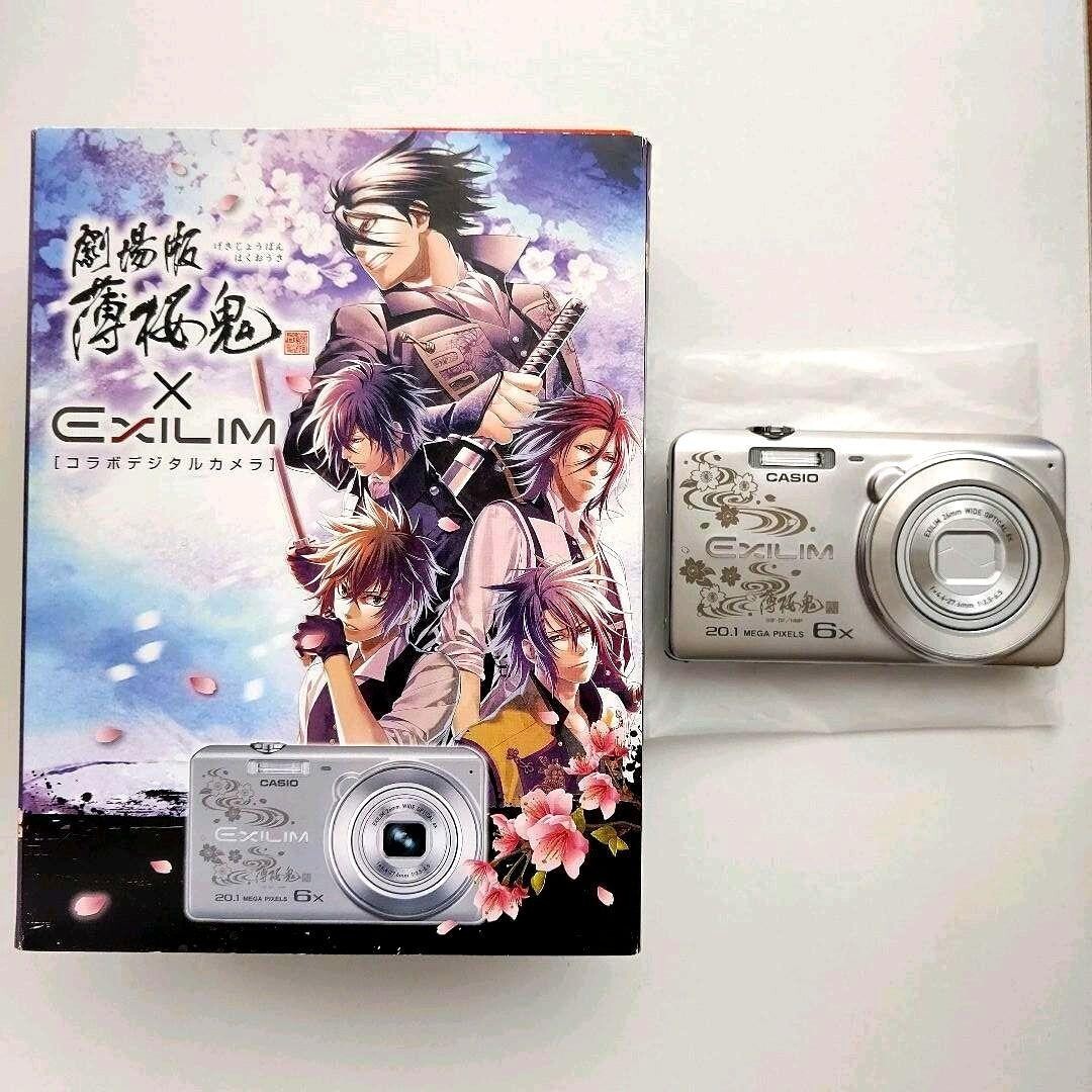 Anime Hakuoki × Exlim CASIO EX-ZS30 Collaboration Digital Anime Hakuoki × Exlim CASIO EX-ZS30 Collaboration Digital