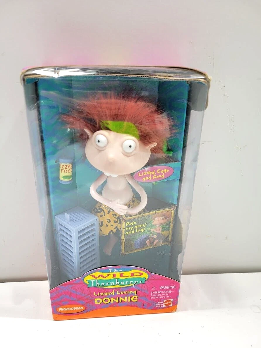 The Wild Thornberrys Lizard Loving Donnie w/ liz Vintage Viacom 1999  Nickelodeon | eBay