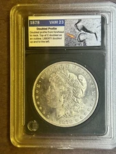 1878 P 8 TF Raw Chouce BU PL VAM 23 Crazy Lips Top 100 Morgan Silver Dollar