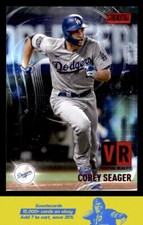 2021 Stadium Club Corey Seager  Virtual Reality Red  #VR-13 Los Angeles Dodgers