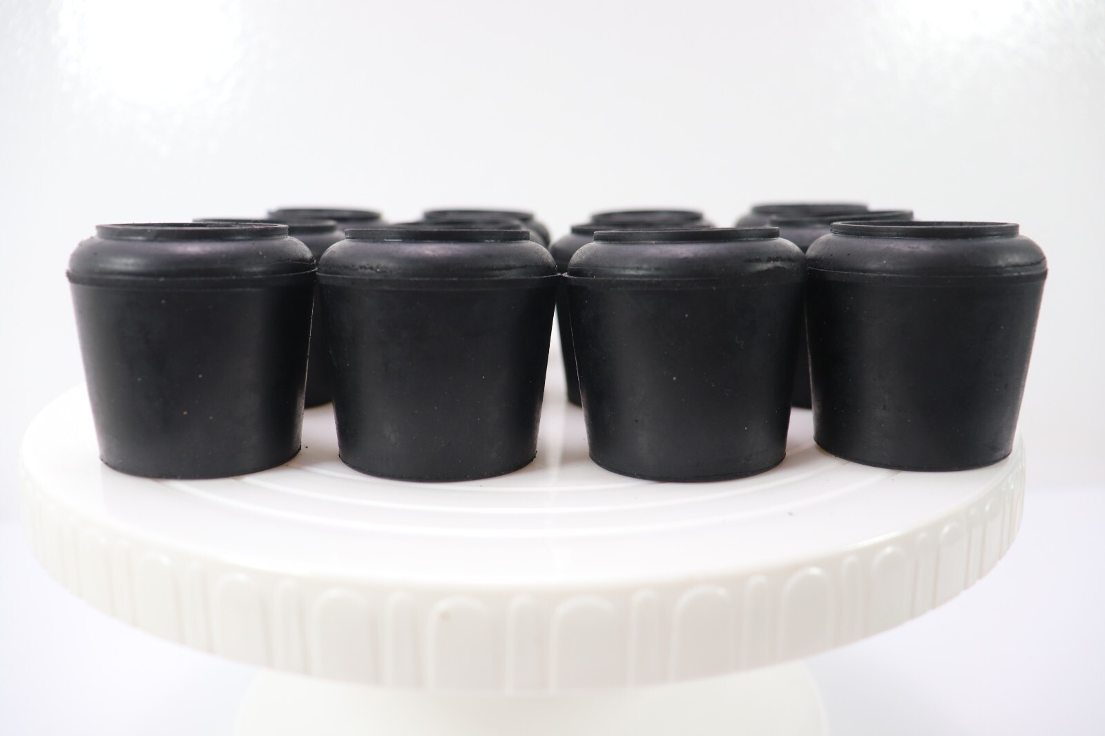 Black Rubber Leg Tips 1 1/2 inch eBay