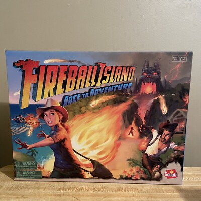 Fireball Island: Race to Adventure Board Game Brand New Goliath Games