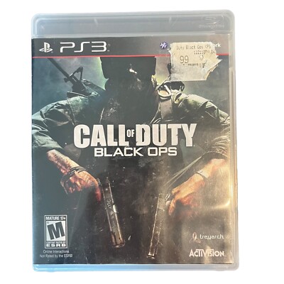 Call Of Duty: Black Ops - PlayStation 3 PS3 Complete W/Manual