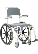 Aluminum Shower Commode Wheelchair By Guardian Model G1-503WCPX1