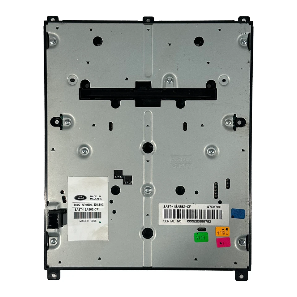Panel de control del calentador de aire acondicionado radio clima Ford Flex 2009-2012 fabricante de equipos originales 8A8T-18A802-CF Foto 3 de 3