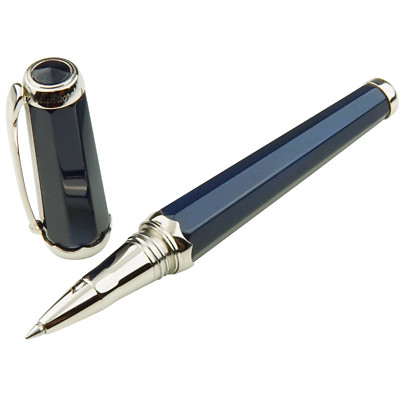 Montegrappa Piccola Bleu Tintenroller Blau Silber Rollerball Classic TOP