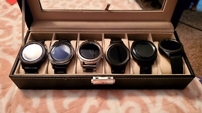 Samsung Gear Watches 6pcs bundle. S3 Frontier, S2, S3 Classic, S2, Sport. Demo