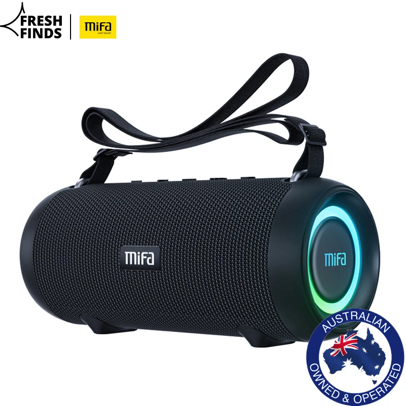 Altavoz intermitente MIFA A90 Bluetooth 60W clase D amplificador rendimiento graves alta fidelidad Foto 2 de 4