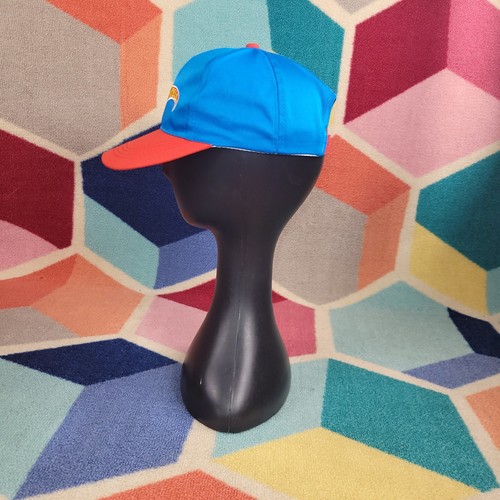 Hot Wheels Snapback Hat Blue Red Embroidered Logo Mattel Racing Cap Adjustable - 第 5/6 張圖片