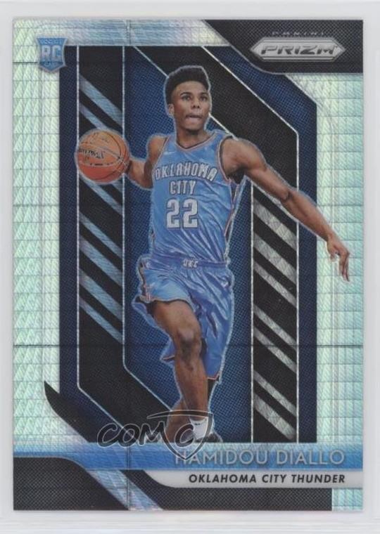 2018-19 Panini Prizm Hyper Prizm Hamidou Diallo #9 5xx