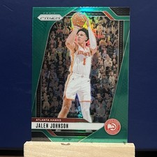 2024-25 Panini Prizm - Jalen Johnson #120 Green Prizm
