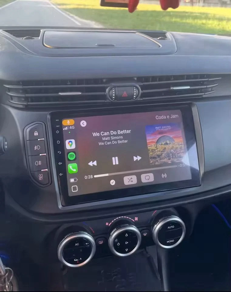 Autoradio 9” Android 15 Per Alfa Romeo Giulietta 2010-2018 CarPlay Navi 4GB-64GB - Immagine 2 di 4