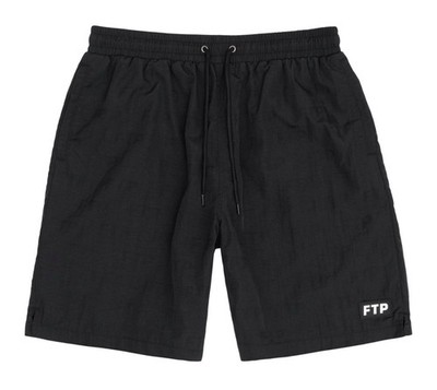 FTP Water Reactive Nylon Short Black Size Large L BRAND NEW FuckThePopulation