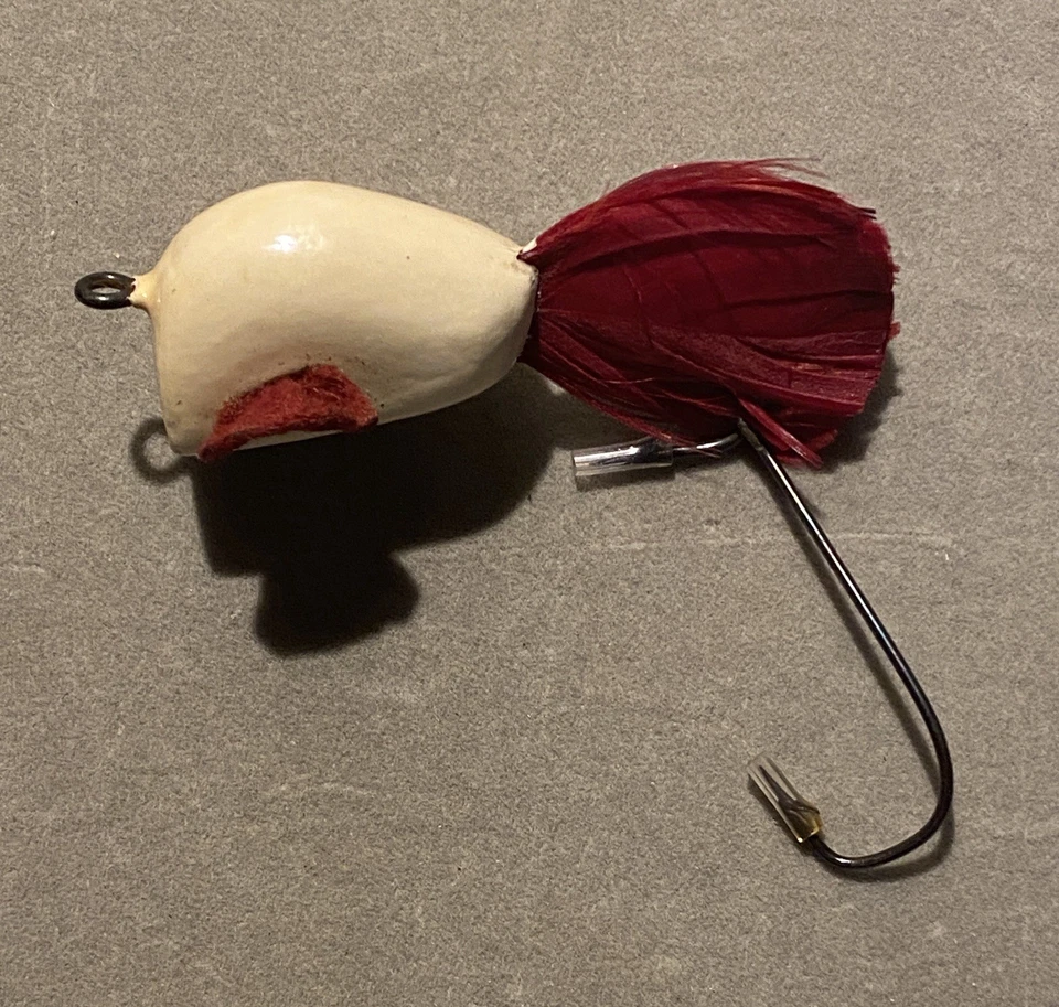 Isca de pesca 1904 Jamison 1 5/8" COAXER #1 em boa forma veja fotos e... - Imagem 2 de 4