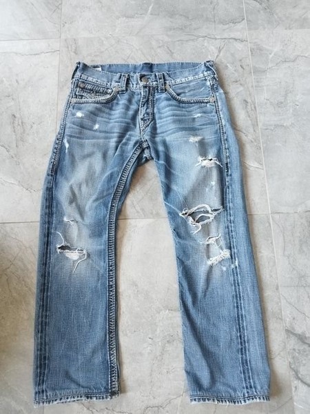Men True Religion Jeans Navy 32