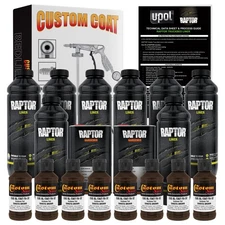 Raptor Dakota Brown Urethane Spray-On Truck Bed Liner Spray Gun, 8 Liters