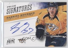 2012 Prime Signatures 2013-14 Panini Update 74/99 Gabriel Bourque #23 Auto 0v1