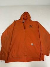 Carhartt FR Hoody 102908-410 Jacket Men XL Fire Resistant Workwear Full Zip KE9