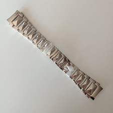 Chronotech, 24 mm Bracciale, Bracelet, Armband, Pulsera Vintage NOS - St.Steel