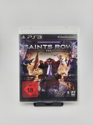 Saints Row IV: 4 Commander in Chief Edition PS3 PlayStation 3 OVP Anleitung 