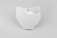 Front Number Plate UFO White KTM SX65