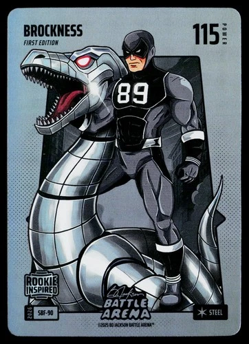 2026 Bo Jackson Battle Arena Brockness Steel Battlefoil SBF-90