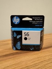 HP 56 (C6656AN#140) Black Ink Cartridge DeskJet PhotoSmart OfficeJet Fax 09/2025