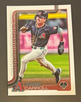 2025 Topps Series 1 Corbin Carroll #78 Oversized Card Superbox Exclusive