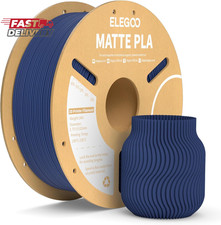 ELEGOO Matte PLA Filament Navy Blue 1KG, 1.75Mm 3D Printer Filament Dimensional 