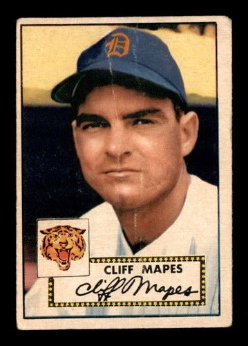 1952 Topps #103 Cliff Mapes   GOOD X3116995