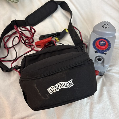 #ad USED BRAVO BP12 High Pressure 14.5 PSI 12V Pump for Inflatables NOT COMPLETE $19.95