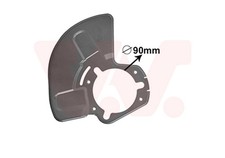 VAN WEZEL Spritzblech Bremsscheibe 3745374 für OPEL GTC A04 ASTRA A05 ZAFIRA T98
