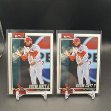 2026 Topps Series 1 - #221 Victor Scott II Cardinals (2) Cards