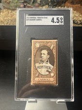 1912 C46 Imperial Tobacco #39 Shadow Carroll SGC 4.5 Montreal Royals