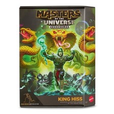 Masters of the Universe Chronicles King Hiss MOTU Mattel Action Figure In Hand