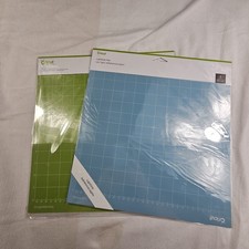 Cricut Cutting Mat Bundle 2 Green Standard Grip And 1 Blue Light Grip 12x12 NIP