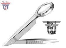 1 piece Magnifying Tweezers with Splinter Forceps 3.5"