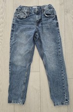 Zara Boys Denim Jeans Pants Size 10 Adjustable Waist EUC 