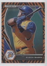 2021 Panini Prizm Draft Picks Tiger Stripes 35/99 Ruben Ibarra #PDP119 nd3