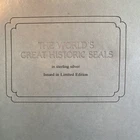 Lot Of 19 Sterling Silver Mint Seals In Binder The Worlds Great Historic Seal