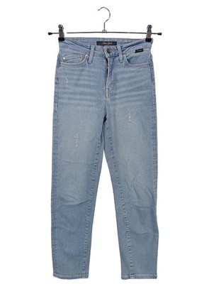 MAVI GOLD Slim Jeans Damen Jeans Gr. DE 32 blau Casual-Look