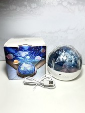 Galaxy Star Projector Night Light Dome LED Rotating Planetarium w/ Box USB