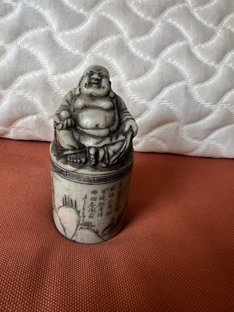 中国古董佛像和寿山石主雕像| eBay