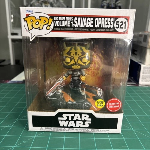 Funko Pop! Deluxe: Star Wars - Red Saber Series Volume 1: Savage Opress -...