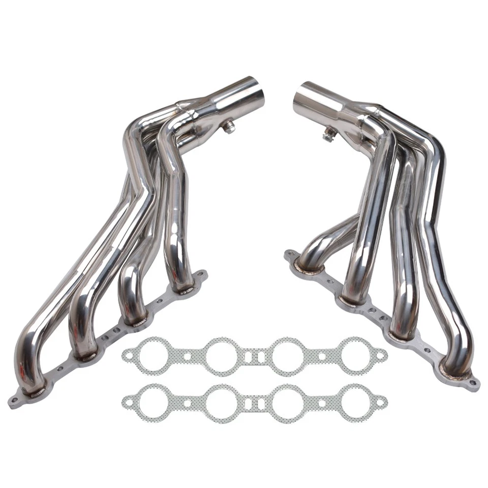 Long Tube Headers 1-3/4" 304SS for LS Swap Chevy/GMC 60-98 2WD & Chevelle - Image 2 of 4